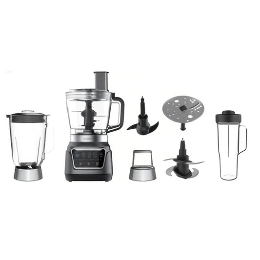 HoninJoy All-in-One Blender & Food Processor, 4 Preset Auto-iQ Programs, Best for Smoothies,Cookie Dough, Salsas, Cole Slaw & More