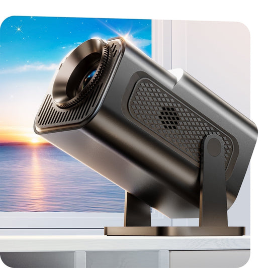 Losei Mini Portable Projector 1080P Supported for Indoor Outdoor Movies, Phone Projector Compatible with HDMI, USB, TV Stick, Laptop, iOS and Android